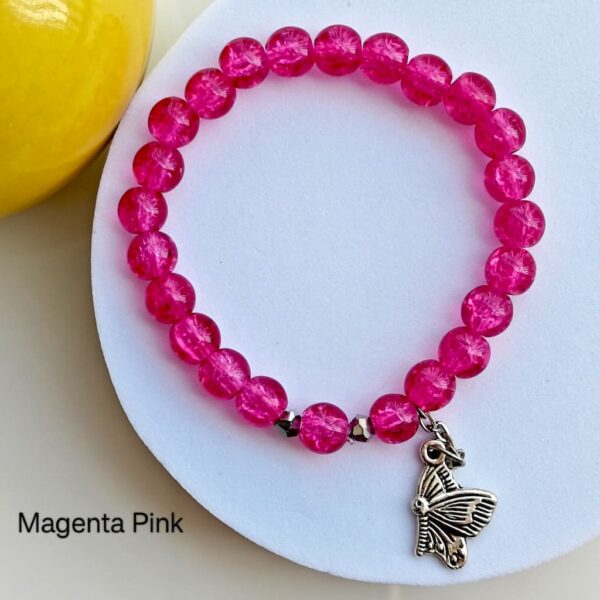 Serene Bracelet – Magenta Pink
