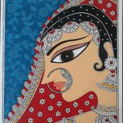 madhubani painting wall hanging